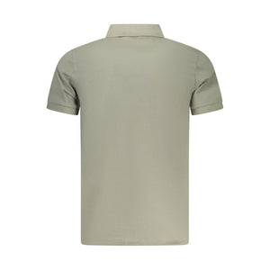 Hugo Boss Grünes Polohemd aus Baumwolle