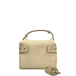 Twinset Beige PU Damen Handtasche