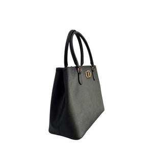 Twinset Damen-Schultertasche aus gelbem Polyurethan