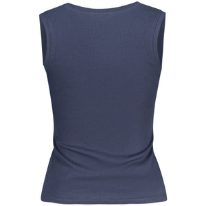 Tommy Hilfiger Blaues Damen-Tanktop aus Baumwolle
