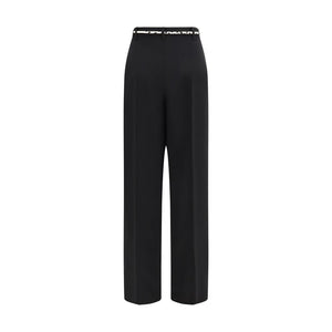 Max Mara Schwarze Triacetat-Anzughose