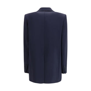 Max Mara Blauer Triacetat-Blazer