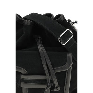 Pierre Hardy Schwarze Kalbsleder Bos Taurus Bucket Bag