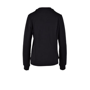 Love Moschino Schwarzer Baumwoll-Sweatshirt