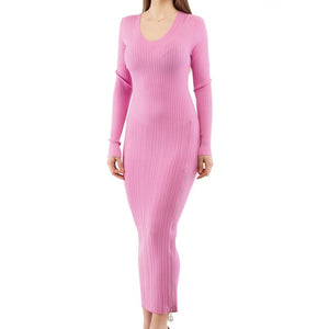 Moschino Mehrfarbiges Freizeitkleid aus Viskose