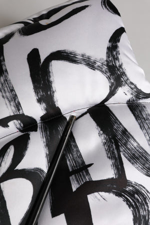 Dolce & Gabbana Weiße Kopftuch-Kappe mit Logo-Print