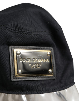 Dolce & Gabbana Schwarzer Fischerhut aus Baumwolle und Kunststoff
