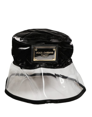 Dolce & Gabbana Schwarzer Fischerhut aus Nylon