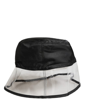 Dolce & Gabbana Herren Schwarzer Fischerhut aus Kunststoff