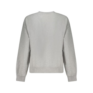 Calvin Klein Grigio Baumwoll-Sweatshirt für Damen