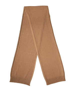 Dolce & Gabbana Brauner Kaschmir-Strickschal für Herren, Einheitsgröße