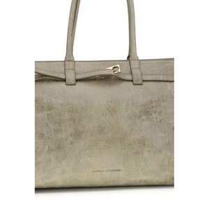 Benedetta Bruzziches Beige Kalbsleder Bos Taurus Schultertasche
