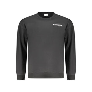 Superga Schwarzer Baumwoll-Sweatshirt