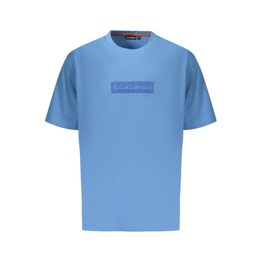 Napapijri Azzurro Baumwoll-T-Shirt für Herren