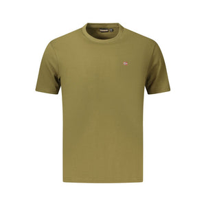 Napapijri Verde Baumwoll-T-Shirt für Herren