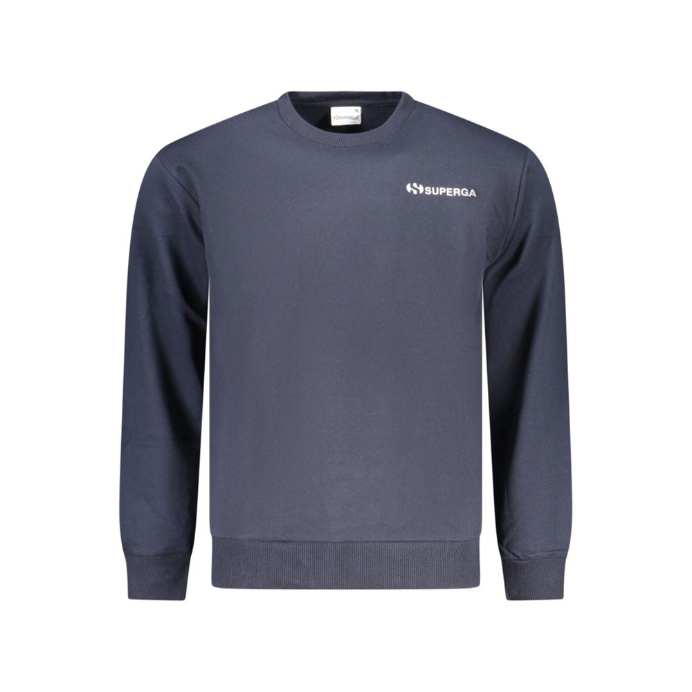 Superga Blaues Baumwoll-Sweatshirt für Herren