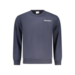 Superga Blaues Baumwoll-Sweatshirt für Herren