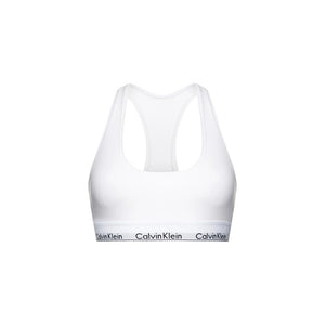 White Cotton Bra