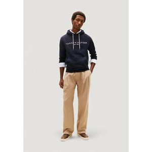 Tommy Hilfiger Blauer Baumwoll-Hoodie