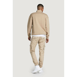 Jack Jones Beige Baumwoll-Cargo-Hose