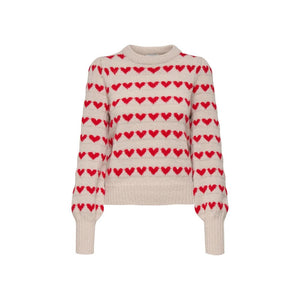 Jacqueline De Yong Beige Polyester Sweatshirt