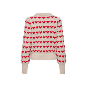 Jacqueline De Yong Beige Polyester Sweatshirt