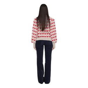 Jacqueline De Yong Beige Polyester Sweatshirt
