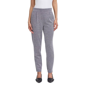 ICHI Blaue Skinny-Hose aus Polyester