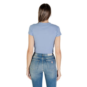 Calvin Klein Jeans Blaues Baumwoll-T-Shirt