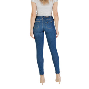 Liu Jo Blaue Baumwoll-Skinny-Jeans