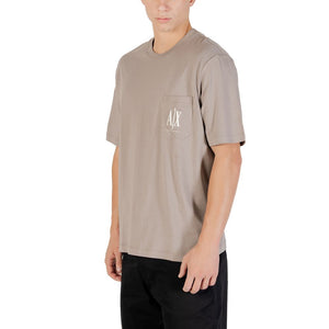 Armani Exchange Braune Baumwoll-Sportbekleidung