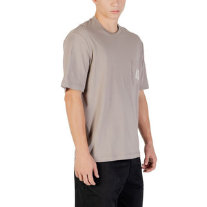 Armani Exchange Braune Baumwoll-Sportbekleidung