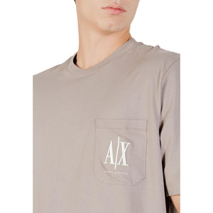Armani Exchange Braune Baumwoll-Sportbekleidung