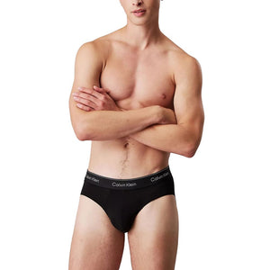 Calvin Klein Underwear Schwarze Baumwoll-Slips