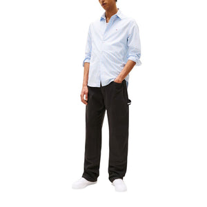 Tommy Hilfiger Jeans Schwarze lässige Hose aus Bio-Baumwolle