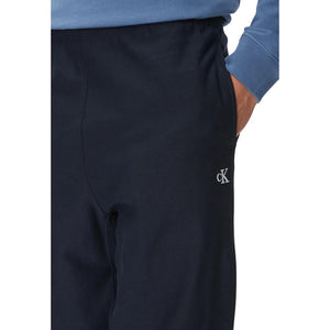 Blue Cotton Joggers (Workout Pants)
