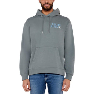 Gray Cotton Hoodie