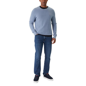 Tommy Hilfiger Blaue Jeans aus recycelter Baumwolle im Relaxed Fit