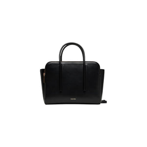 Calvin Klein Schwarze Lederhandtasche