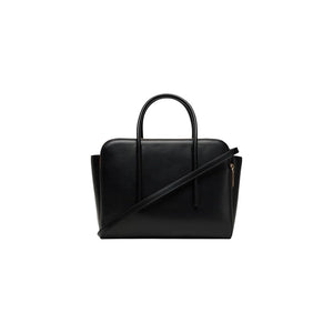 Calvin Klein Schwarze Lederhandtasche