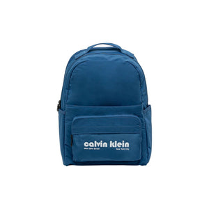 Calvin Klein Blauer Rucksack aus recyceltem Polyester