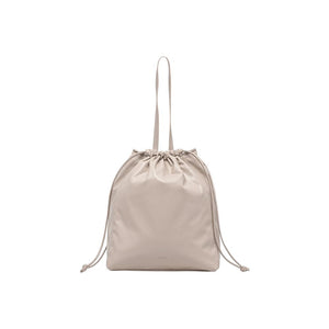 Beige Polyethylene Handbag