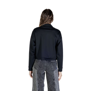 Guess Active Schwarzes Polyamid-Sweatshirt