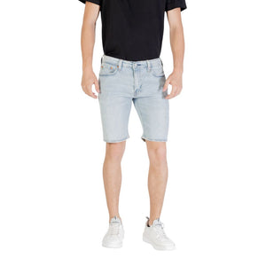 Levi's Hellblaue Baumwoll-Bermudashorts