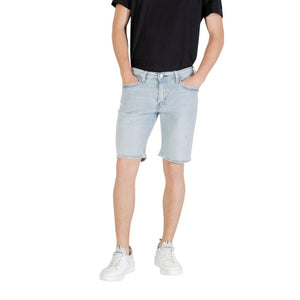 Levi's Hellblaue Baumwoll-Bermudashorts