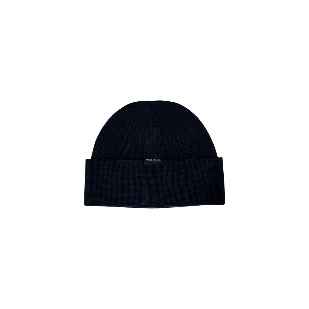 Armani Exchange Blaue Marabou-Kappe (Baseballkappe)
