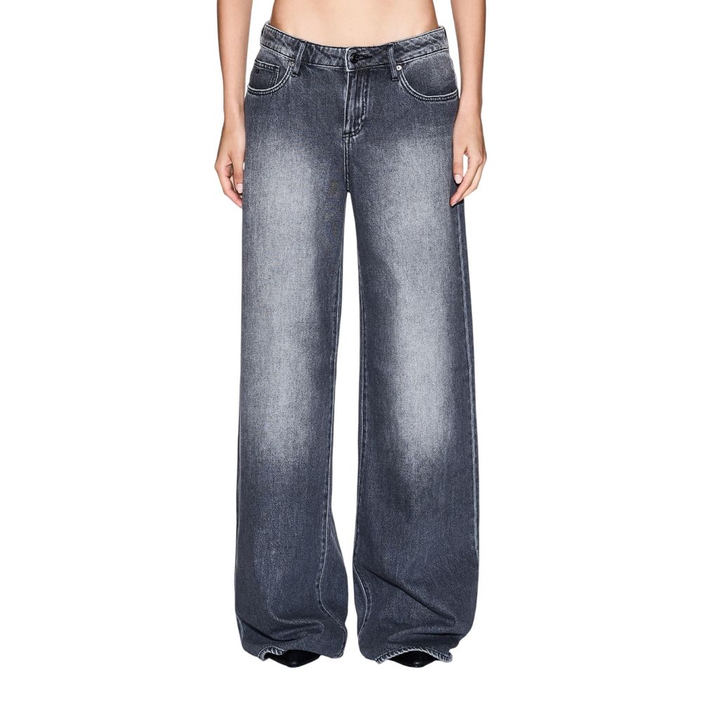 Armani Exchange Graue Jeans aus Baumwolle im Relaxed Fit