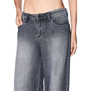 Armani Exchange Graue Jeans aus Baumwolle im Relaxed Fit
