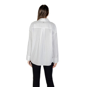 Armani Exchange Weiße Baumwollbluse