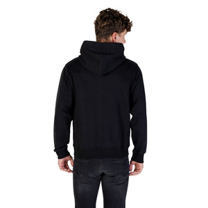 Replay Schwarzer Baumwoll-Hoodie